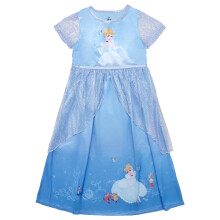Disney Prinzessinnen Mädchen Nachthemd, Fantasy Kleid, weiche & süße Pyjamas für Kinder