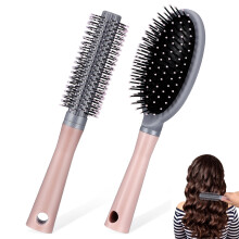 Hair Brush Set Detangling Round Brush for All Hair Types 2