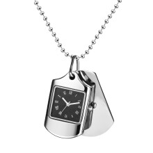 Men's Analog Quartz Pocket Watch with Roman Numerals and 1