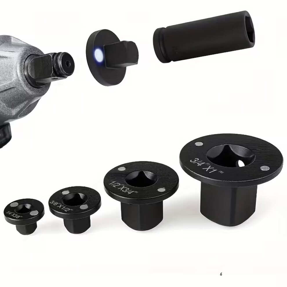 Low Profile Impact Socket Adapter Set 4-Piece 901455199120