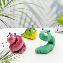 Oruga antiestrés para pintar, juguete sensorial relleno de arena, actividad artística y para aliviar la ansiedad (hazlo tú mismo) — Material TPR