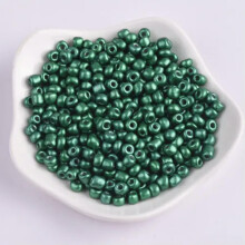 Tiny Round 1000/500/200pcs 2mm 3mm 4mm Glass Loose Spacer Beads lot for Jewelry-2mm(1000pcs)-Pearl Green