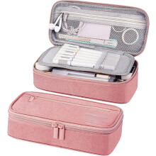 Large Capacity Pencil Case, High Storage Pen Pouch Organizer for Markers, Compatible with All Standard Pens