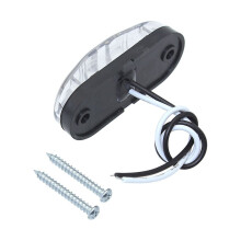 Worgeous LED Trailer Tail Lights with Superior Illumination and Brightness for Car Use Black PMMA+ABS 930V