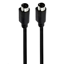 S Video Cable 4 Pin Mini DIN Male to Male with GoldPlated Connectors for Sharper Video Signal