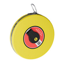 Fiberglass Tape Measure High Accuracy Easy Crank Wear