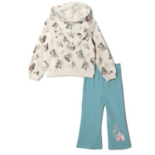 Conjunto Disney Frozen: Sudadera de Forro Polar y Leggings para Niñas 3T