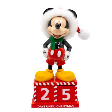 Kurt Adler 8" Disney Mickey Mouse Nutcracker de Cuenta Regresiva