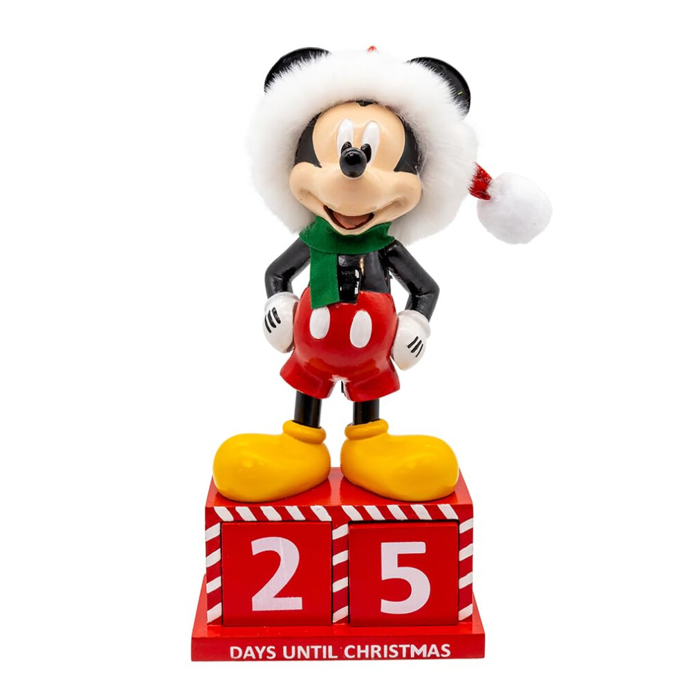 Disney Kurt Adler 8" Mickey Mouse Countdown Nutcracker