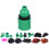 30M Adjustable Drip Irrigation Kit with Timer PVC Dripper Watering System 16