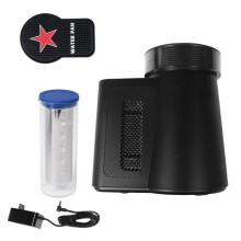 Electric Wine Chiller,34F-68F Temperature Control Single Bottle Portable Cooler for Red/White Wine, Champagne US Plug