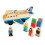 Melissa & Doug Melissa & Doug Träflygplansleksak med 4 Figurer och 4 Väskor 1