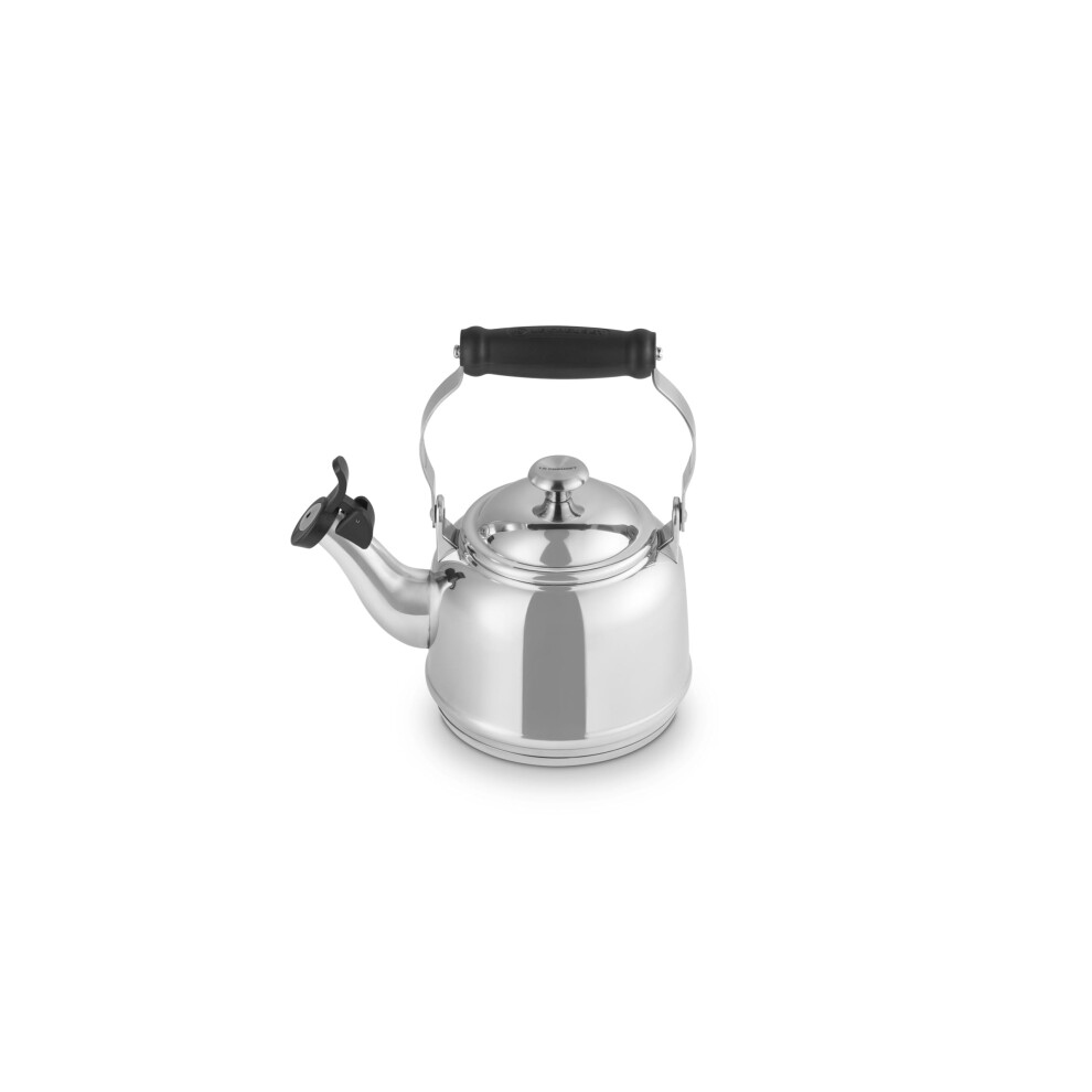 Le Creuset Demi Tea Kettle With Metal Finishes, 1.25 Qt., Stainless Steel