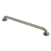 Kingston Brass DR514248 Meridian 24" dekorativer ADA Haltegriff, gebürstetes Nickel