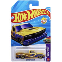 Hot Wheels Bounce 'N Bass [Gold & Purple] Layin' Low 1/5, 17/250, New for 2026! 1:64 Scale Diecast Toy Vehicle