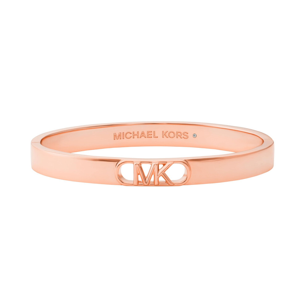 Michael Kors Women's 14K Rose -Plated Empire Link Bangle Bracelet Gold