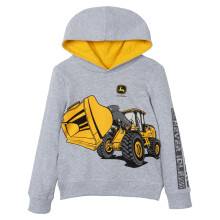 Sudadera con Capucha John Deere para Niños de 3 Años Camión de Construcción