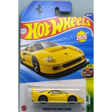 Hot Wheels Ferrari F40 Competizione [Yellow] Exotics 4/5, 198/250, New for 2025! 1:64 Scale Diecast Vehicle