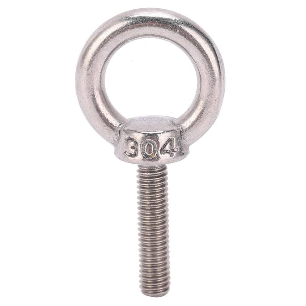 10 Pack Lifting Eye Bolts 304 Steel