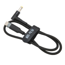 Laptop PD Ladekabel Typ-C auf DC-Stecker 0,5 m 20V 5A