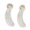 Thickened Silicone Cow Horn Protector with Clamps, 21x8cm 10