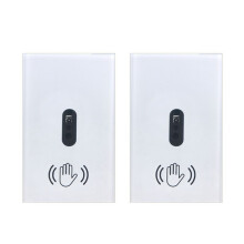 2X Light Wall Light Wave Infrared Sensor No Need Touch Electrical Power Off US Plug