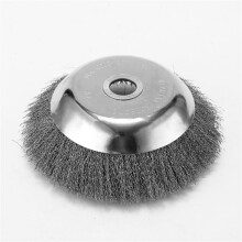 2pcs 3.5X15cm Trimmer Thin Steel Wire Brush Weeding Plate for Lawn Mower Garden Weed Brush Cutter Tools