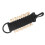 10pcs Golf Tee Holder with Hook, Durable Nylon Carry Bag, Black 15