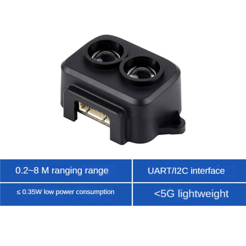 3X Tf- Lidar Range Sensor Module 8M Range Low Power Tof Range Principle 1