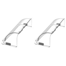 2X Vent Deflectors Magnetic Vent Redirector Outlet Shield Air Vent Diverter Floor Vent Deflector Double-Layer