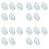 Glass Pattern Weights for Sewing,Fabric Weights for Pattern Cutting, Sewing Weight Cloth Dressmaking Pattern Making 20PC 1