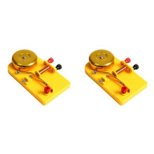 2X Electromagnetism Electric Bell Experiment Kit Physics Electromagnetic Relay Electromagnet Children Scientific