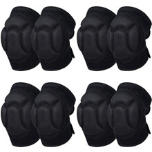 Men/Women Knee Pads for Gardening, Cleaning, Construction Work, Flooring, Volleyball, Anti-Slip Collision 4 Pair