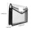 6Pcs A4 Capacity Plastic Bag Stationery Storage Pouch File Organizer Document Bag File Folders Envelope Folder 7