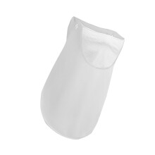 Women Summer UV Protection Face Cover Neck Gaiter Breathable 31cm Black