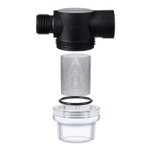 2X Waterpompzeeffilterset Inclusief Twist--Buiszeef en Extra 50 Mesh Filterscherm, RV-Vervangingsfilter 1/2