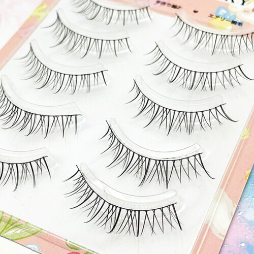 (X-5) 3D False Eyelashes 5-Pack, Natural Volume 1