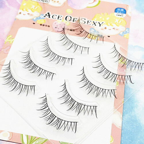 (X-5) 3D False Eyelashes 5-Pack, Natural Volume 2
