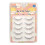 (X-5) 3D False Eyelashes 5-Pack, Natural Volume 5