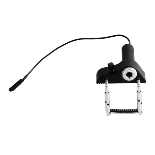 4X Microphone de Violon Piézo Portable CV-19 avec Support de Prise Externe pour Ukulélé 2