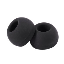 150pzs Negro Auricular Tapones para los Oidos Reemplazo Cubieta de Punta de Auricular