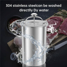 2X Meat Press Cooker 304Stainless Steel Ham Press Maker Round Shape Homemade Deli Meat Press  Machine