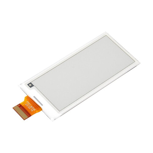 2.9inch E-Paper E-Ink Display Module SPI 296x128 Red-Yellow-Black-White for Development Board DIY IoT Projects