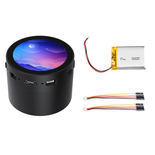 RP2350 Round LCD Development Board 1.85 Inch 360x360 Support IoT Display Module for DIY  Projects C