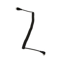 3X Left-Angled Micro- to  Male Cable Stretched Length for Cameras