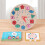 Wooden Shape Color Sorting Clock Teaching Time Activity Set for Kids 6