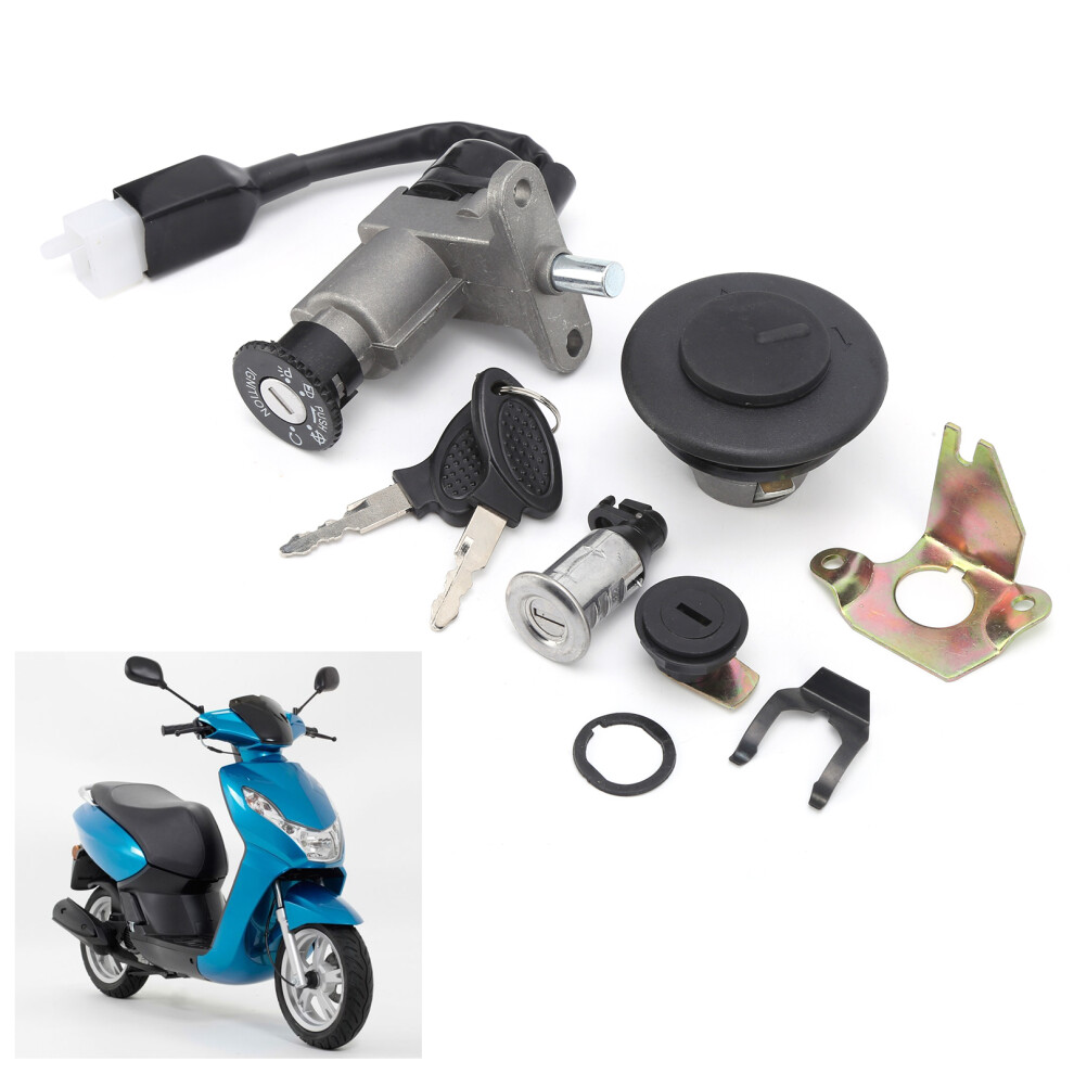 Motorbike Ignition Switch Assembly 4-Wire For Gas Scooter 50Cc 150Cc 139Qmb Gy6 3781391777708