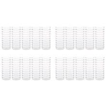 200Pcs Sterile Petri Dishes W/Lids for Lab Plate Bacterial Yeast 55mm X 15mm