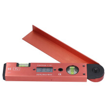LCD Digitaler Winkelmesser Inclinometer, 0-185, Aluminium, 27,5 cm