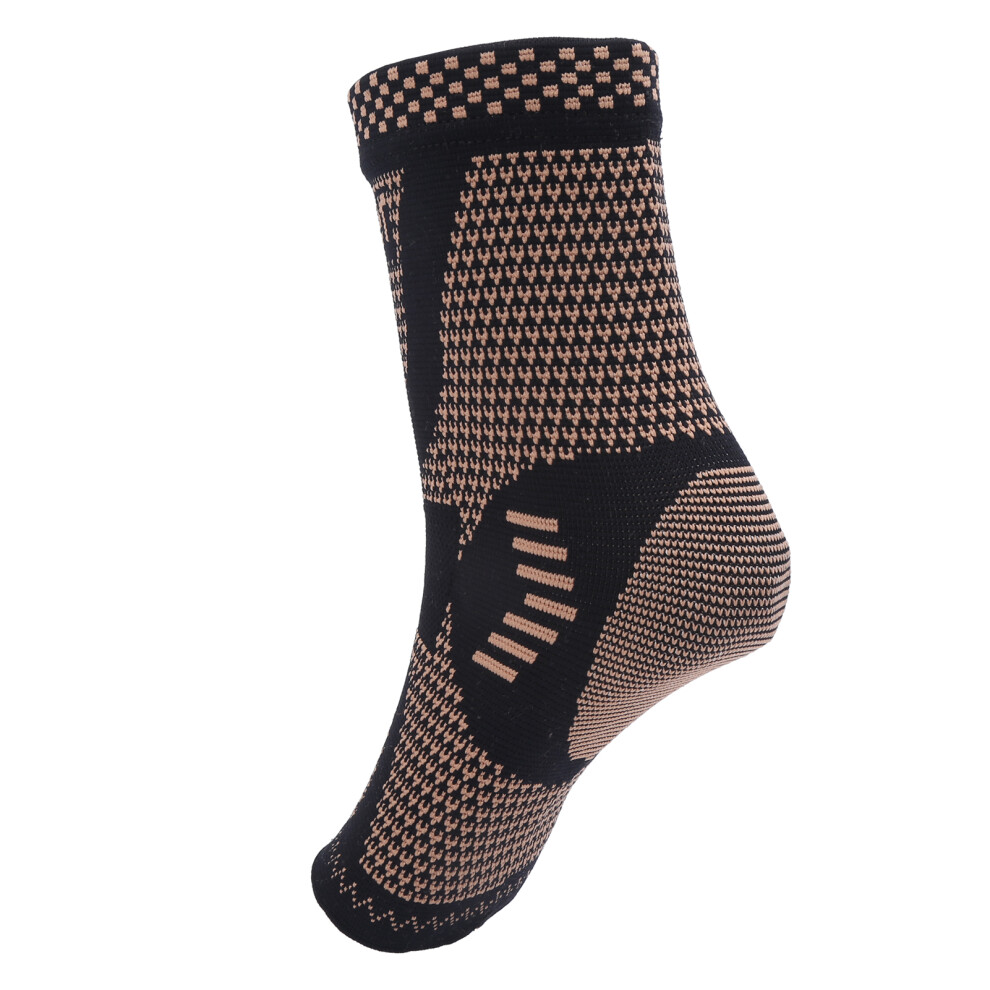 Breathable Elastic Knitted Ankle Brace for Injury Recovery, Size L